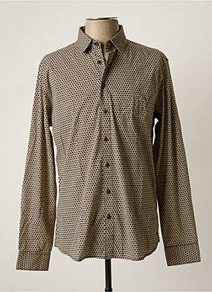 Cămașă cu mâneci lungi maro NO EXCESS bărbat