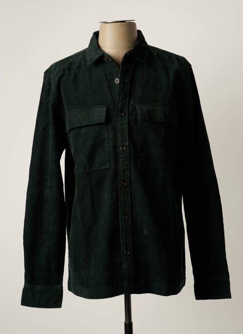 Cămașă cu mâneci lungi verde TEDDY SMITH bărbat