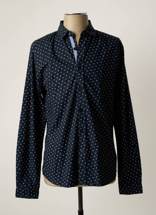 Cămașă cu mâneci lungi albastru LE TEMPS DES CERISES bărbat