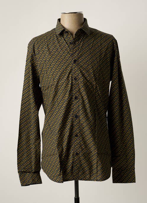 Cămașă cu mâneci lungi verde NO EXCESS bărbat