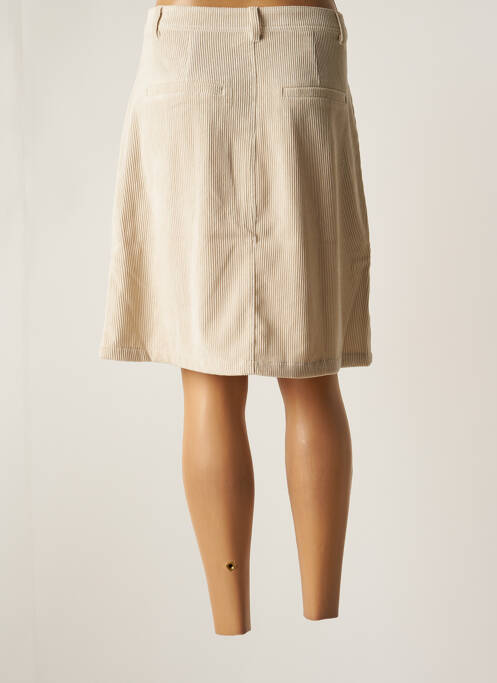 Fustă midi bej CREAM femeie