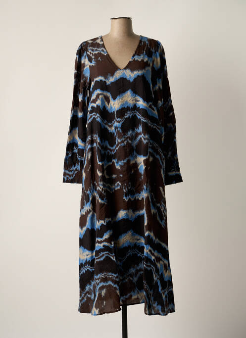 Rochie lungă maro KAFFE femeie