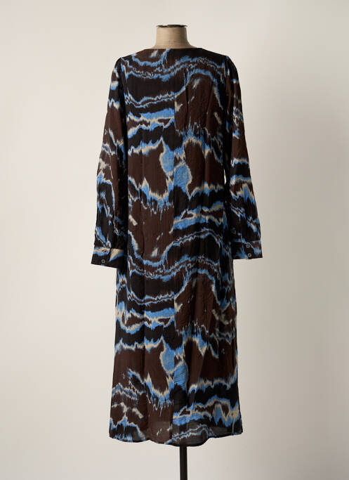 Rochie lungă maro KAFFE femeie