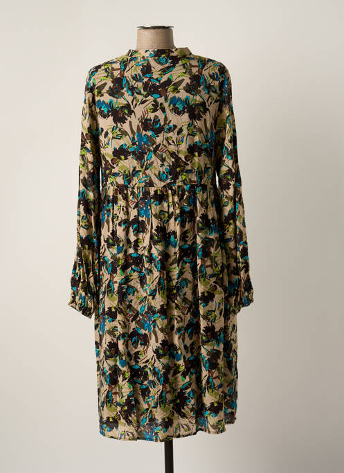 Rochie midi bej KAFFE femeie