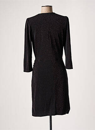Rochie scurtă mâneci 3/4 mâneci 3/4 negru LA PETITE ETOILE femeie