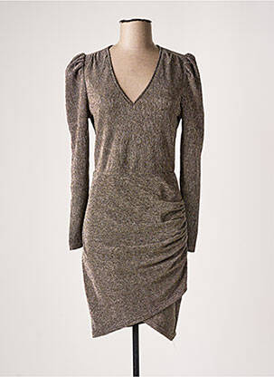 Rochie scurtă bej LA PETITE ETOILE femeie