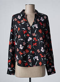 Cămașă imprimeu floral mâneci lungi negru JDY femme