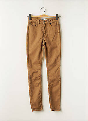 Pantalon slim maro JDY femeie