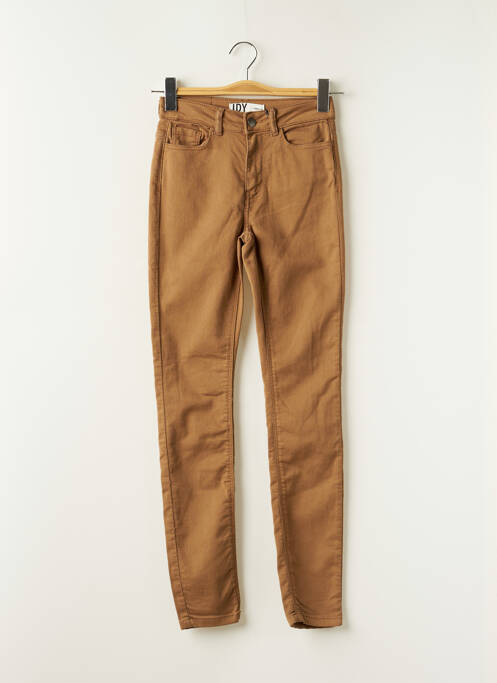 Pantalon slim maro JDY femeie