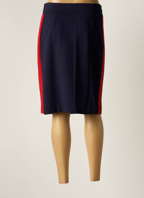 Fustă midi albastru MALOKA femeie