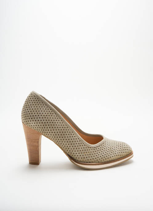 Pantofi cu toc verde MYMA femeie