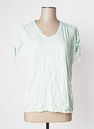 Top mâneci scurte mâneci scurte verde CECIL femme