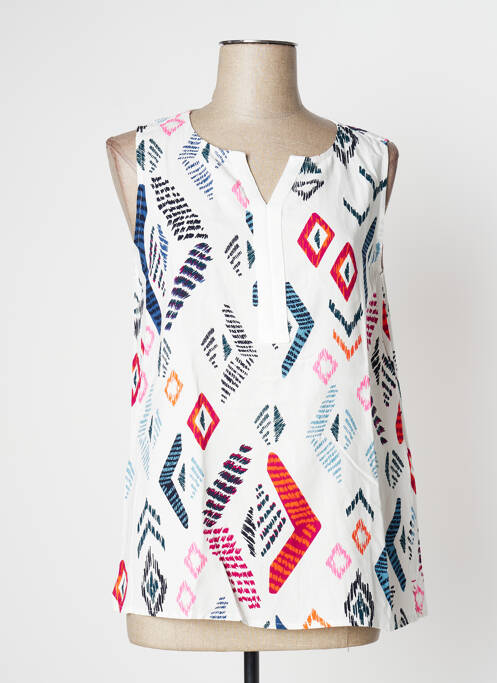 Top alb CECIL femeie