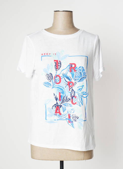 Top alb CECIL femeie