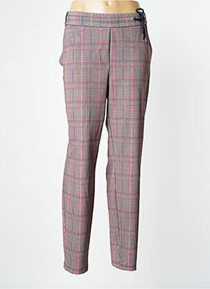 Pantalon slim talie elastică mărime normală maro CECIL femeie