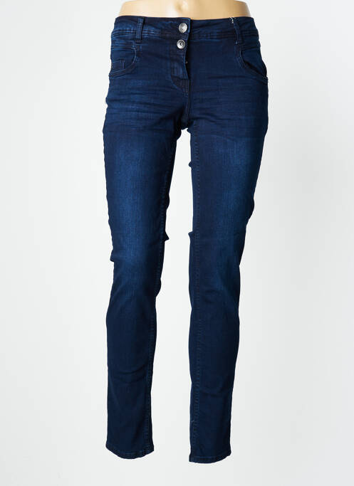 Blugi cu croială slim albastru CECIL femeie