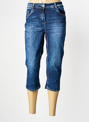 Pantalon trei sferturi albastru CECIL femeie