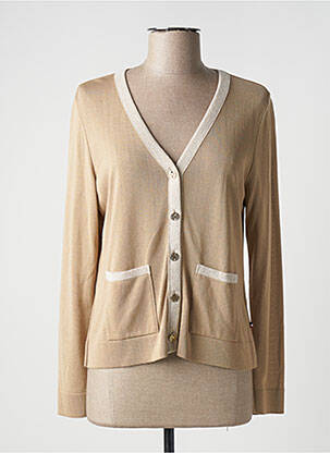 Vestă cu mâneci lungi bej SAINT CHARLES femeie