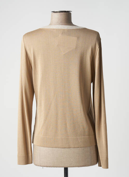 Vestă cu mâneci lungi bej SAINT CHARLES femeie