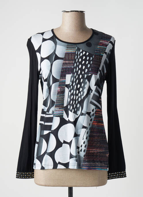 Top negru SAINT CHARLES femeie