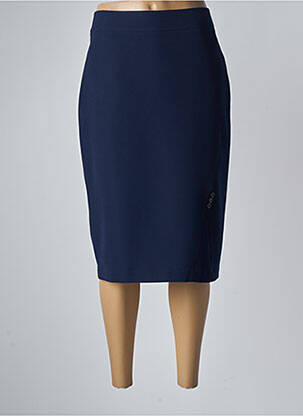 Fustă midi albastru GUY DUBOUIS femeie