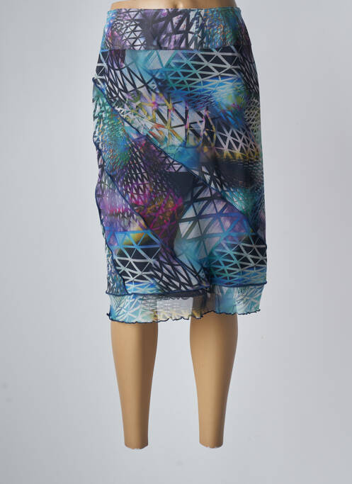 Fustă midi albastru GUY DUBOUIS femeie