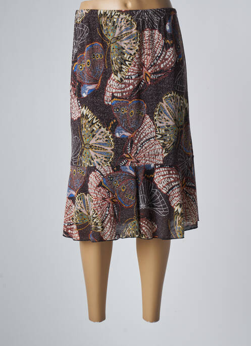 Fustă midi maro TELMAIL femeie