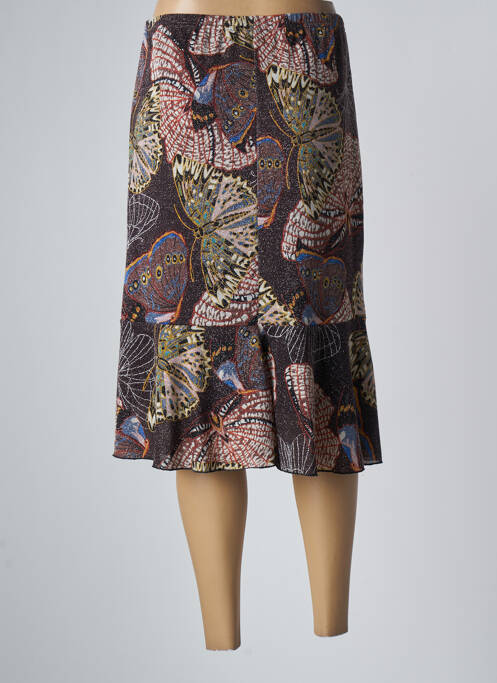 Fustă midi maro TELMAIL femeie