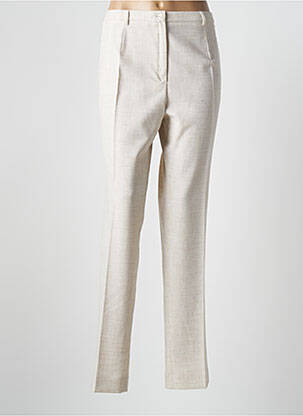 Pantalon drept bej GUY DUBOUIS femeie