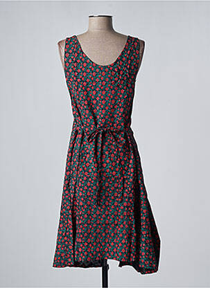 Rochie midi imprimeu floral fără mâneci negru SINOE BY BAMBOO'S femeie