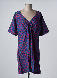 Rochie scurtă mâneci scurte mâneci scurte albastru SINOE BY BAMBOO'S femeie
