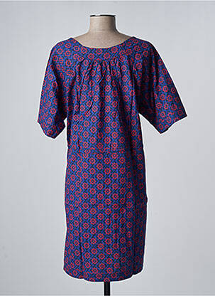 Rochie scurtă mâneci scurte mâneci scurte albastru SINOE BY BAMBOO'S femeie
