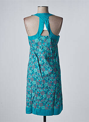 Rochie midi imprimeu fantezie fără mâneci verde SINOE BY BAMBOO'S femeie