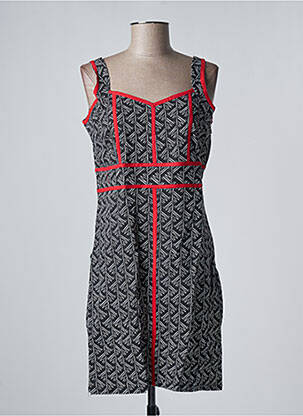 Rochie scurtă fără mâneci fără mâneci negru BAMBOO'S femeie