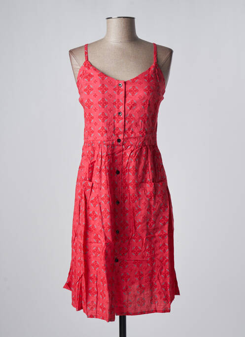 Rochie midi roz BAMBOO'S femeie