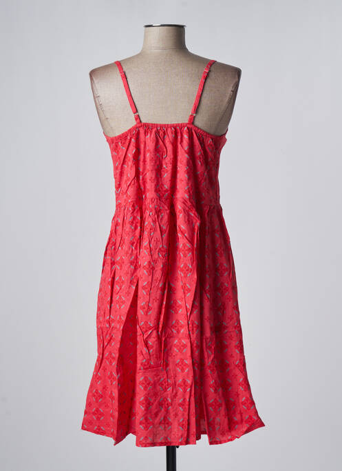 Rochie midi roz BAMBOO'S femeie