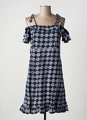 Rochie midi bretele subțiri albastru SINOE BY BAMBOO'S femeie