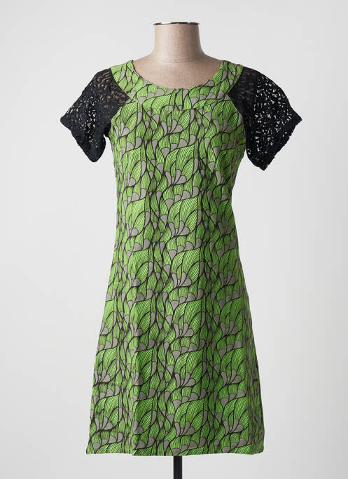 Rochie midi verde BAMBOO'S femeie