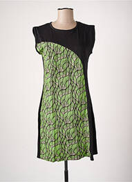 Rochie scurtă fără mâneci fără mâneci verde BAMBOO'S femeie