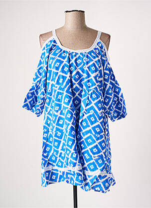 Rochie scurtă albastru BAMBOO'S femeie