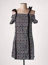 Rochie scurtă mâneci scurte mâneci scurte negru BAMBOO'S femeie