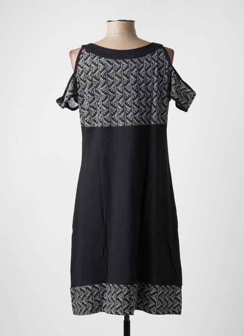 Rochie midi negru BAMBOO'S femeie