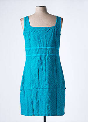 Rochie scurtă fără mâneci fără mâneci albastru BAMBOO'S femeie