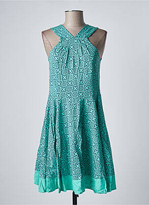 Rochie midi albastru BAMBOO'S femeie