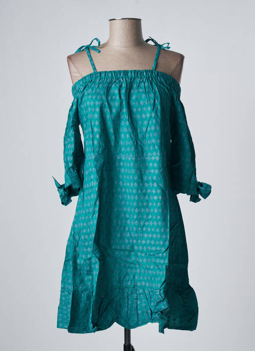 Rochie midi albastru BAMBOO'S femeie