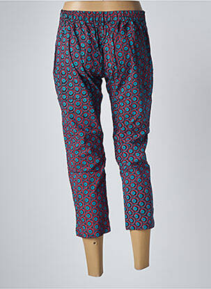 Pantalon trei sferturi talie elastică roșu SINOE BY BAMBOO'S femeie