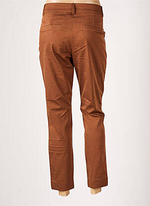 Pantalon 7/8 elasticitate mărime normală maro KAFFE femeie