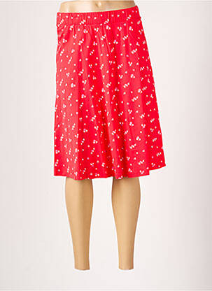 Fustă midi roșu ZILCH femeie