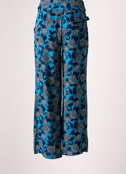 Pantalon larg albastru ZILCH femeie