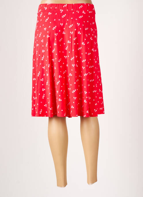 Fustă midi roșu ZILCH femeie